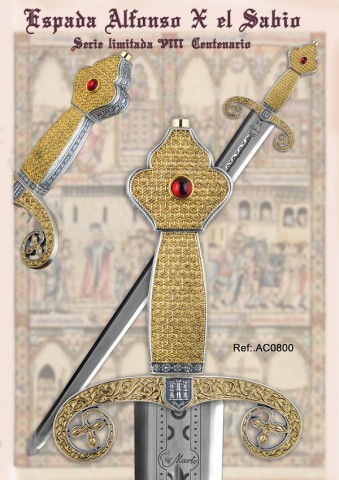 ESPADA ALFONSO X EL SABIO  EDICIÓN LIMITADA